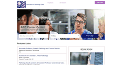 Desktop Screenshot of careers.apcprods.org