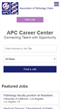 Mobile Screenshot of careers.apcprods.org