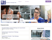 Tablet Screenshot of careers.apcprods.org